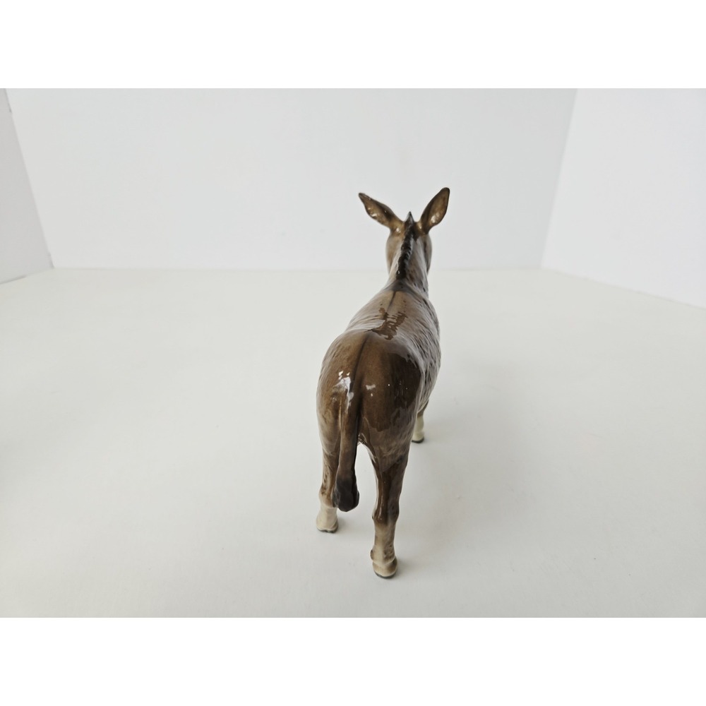 Vintage Beswick England donkey figurine ceramic - Picture 3 of 5
